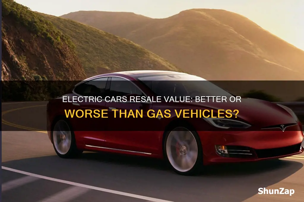 do electric cars have a better or worse resale value