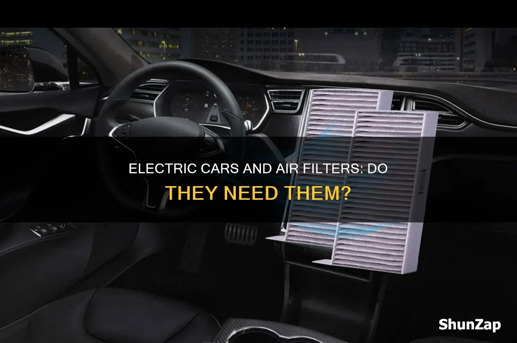 do electric cars have air filters