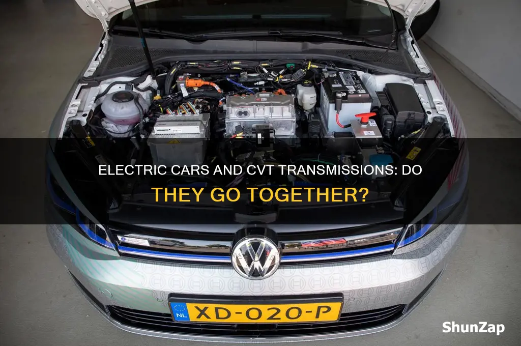 do electric cars have cvt transmission