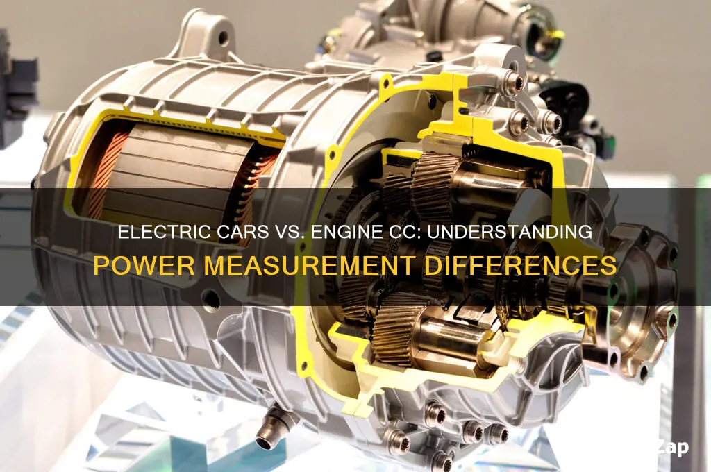 do electric cars have engine cc