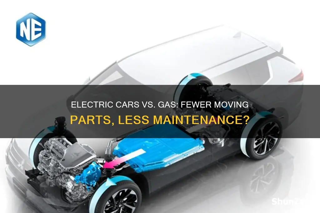 do electric cars have fewer moving parts