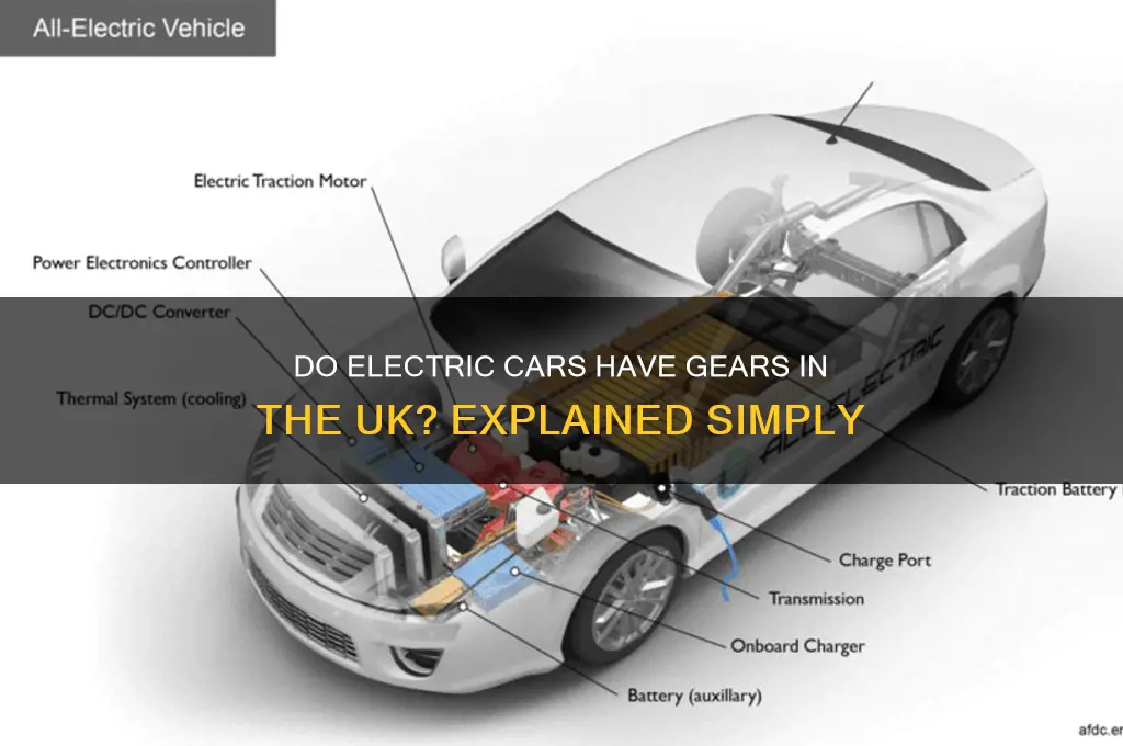 do electric cars have gears uk
