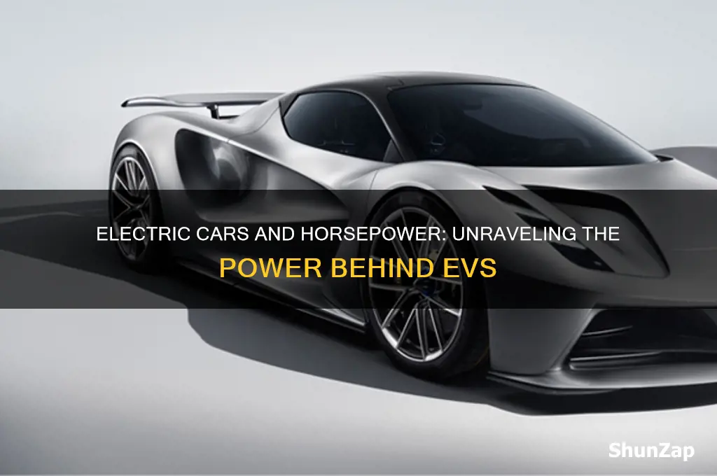 do electric cars have hp