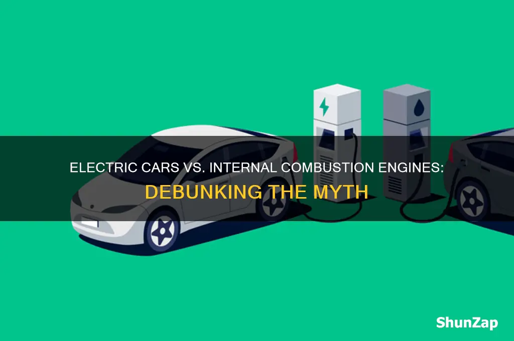 do electric cars have internal combustion engines