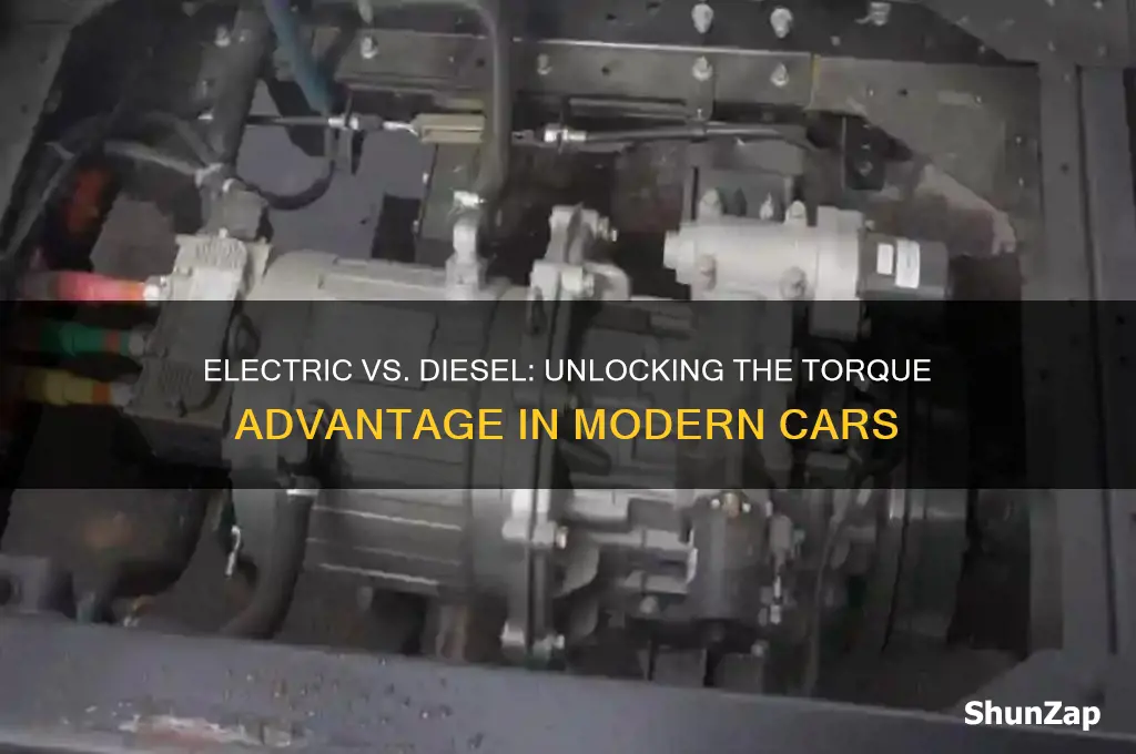 do electric cars have more torque than diesel