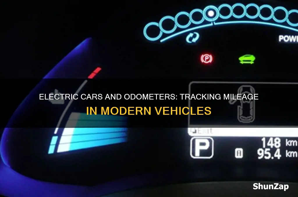 do electric cars have odometers