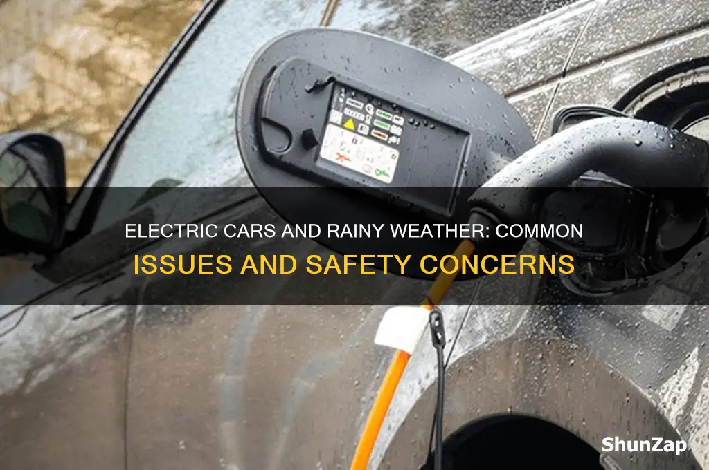 do electric cars have problems in the rain
