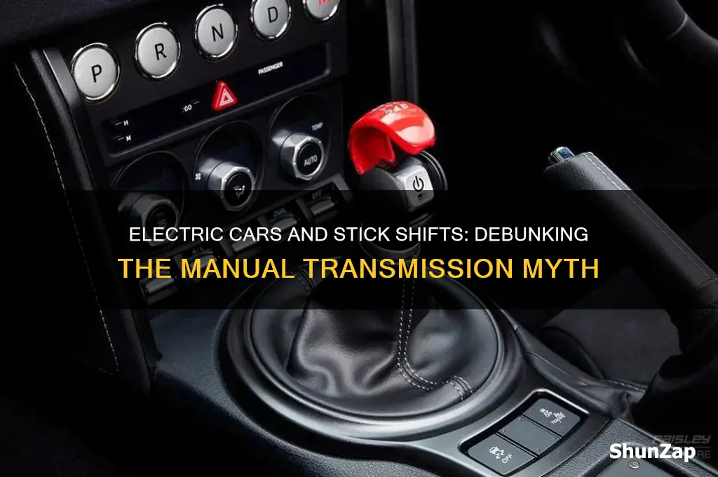 do electric cars have stick shift