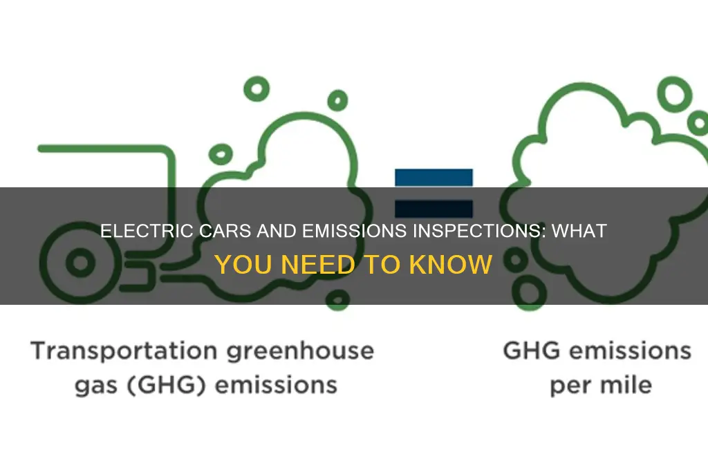 do electric cars have to be inspected for emissions