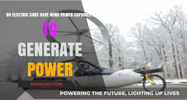 Can Electric Cars Harness Wind Power for Additional Energy Generation?