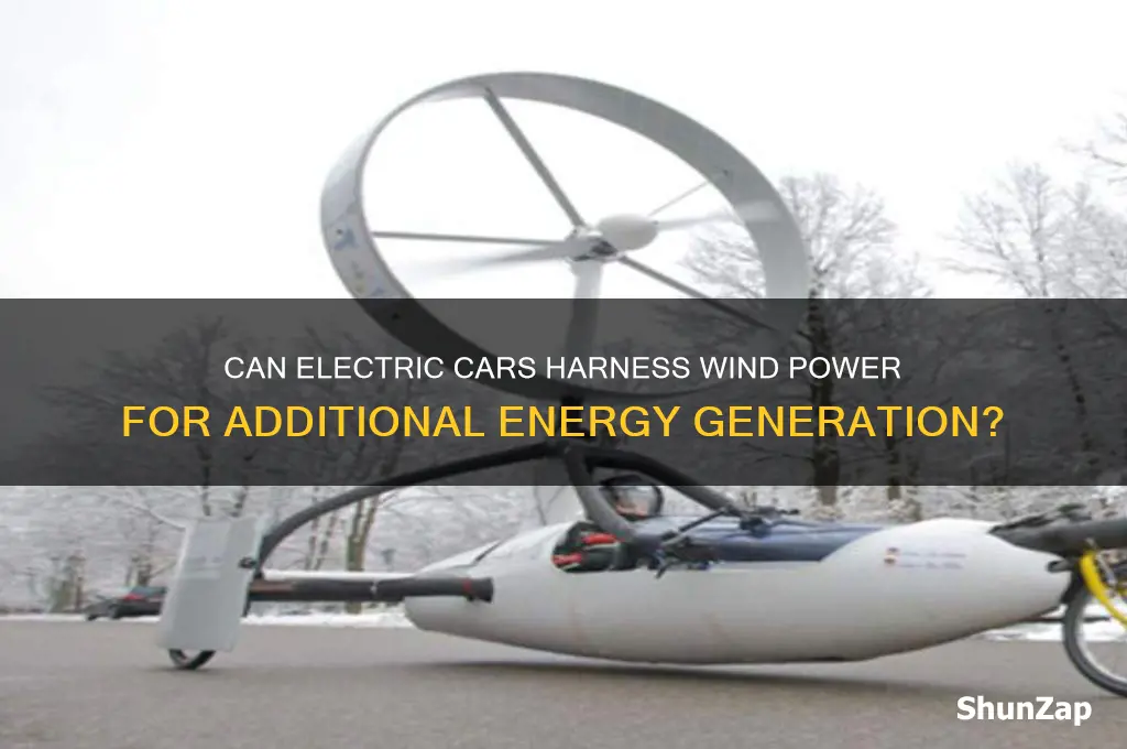 do electric cars have wind power capability to generate power