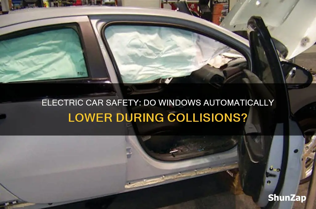 do electric cars have windows that go down on impact