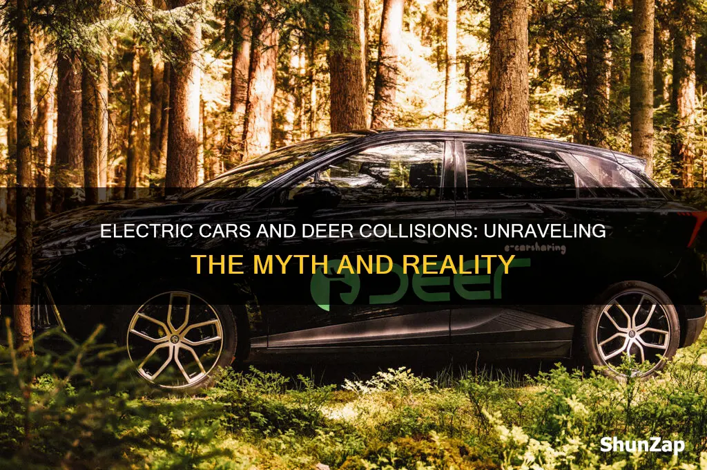 do electric cars hit deer more