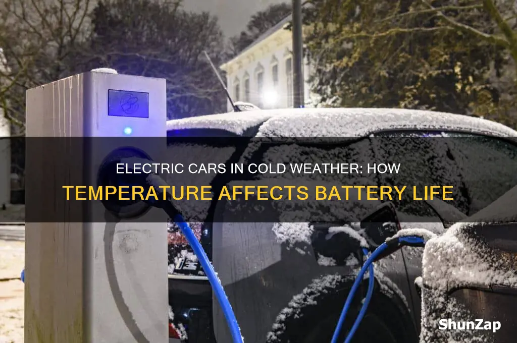 do electric cars lose charge in cold weather