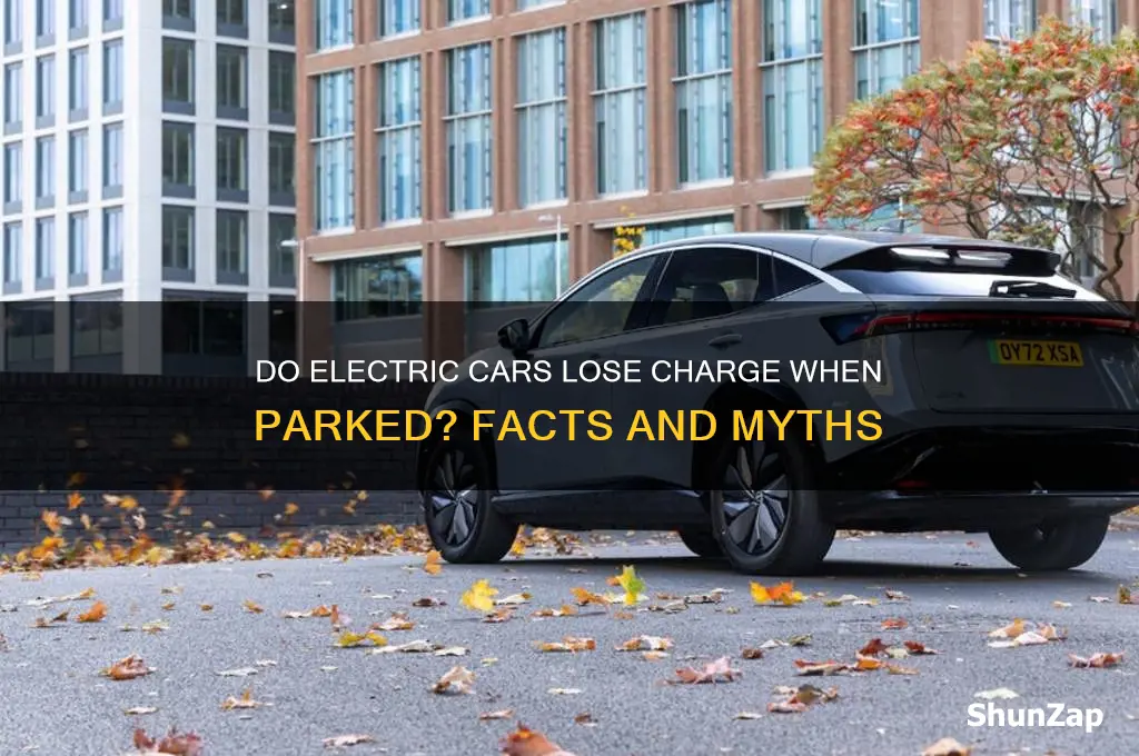 do electric cars lose charge when parked