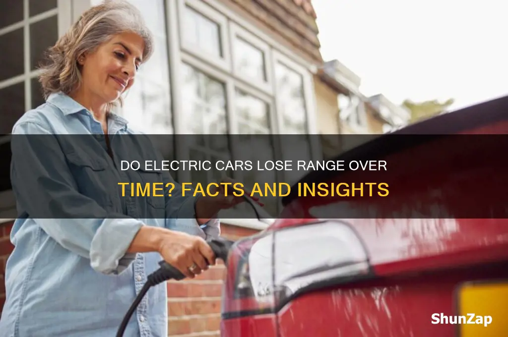 do electric cars lose range over time