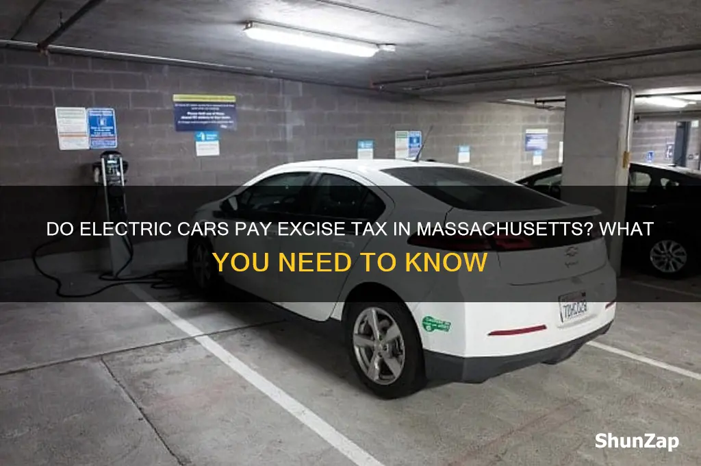 do electric cars may excise tax massachusetts