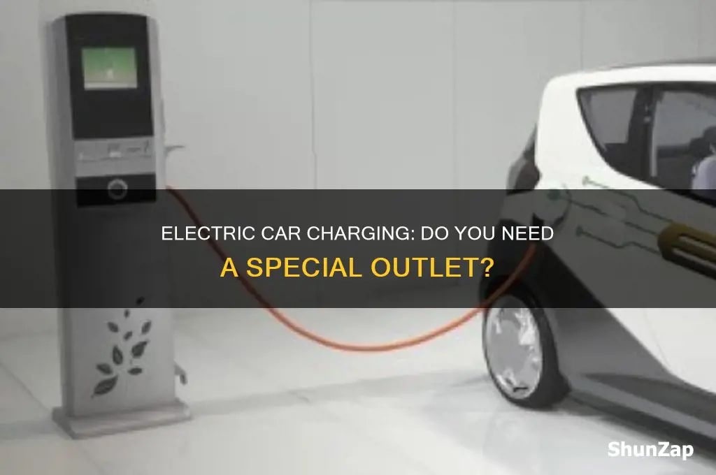 do electric cars need a special outlet