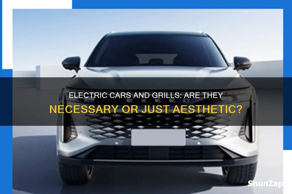 do electric cars need grills