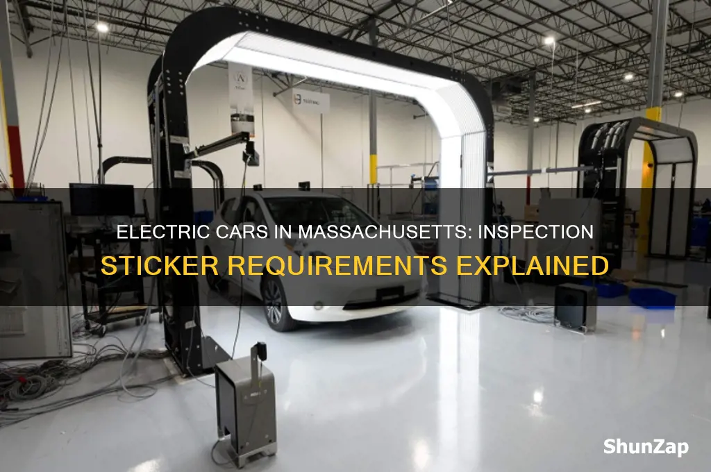 do electric cars need inspection stickers in massachusetts