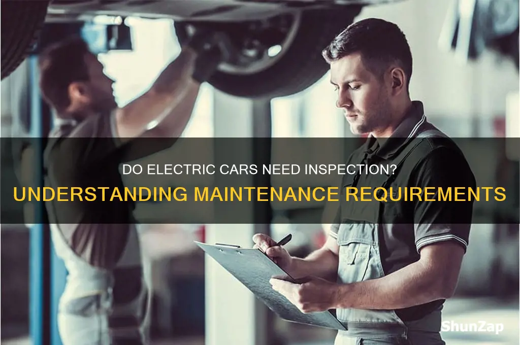 do electric cars need inspection