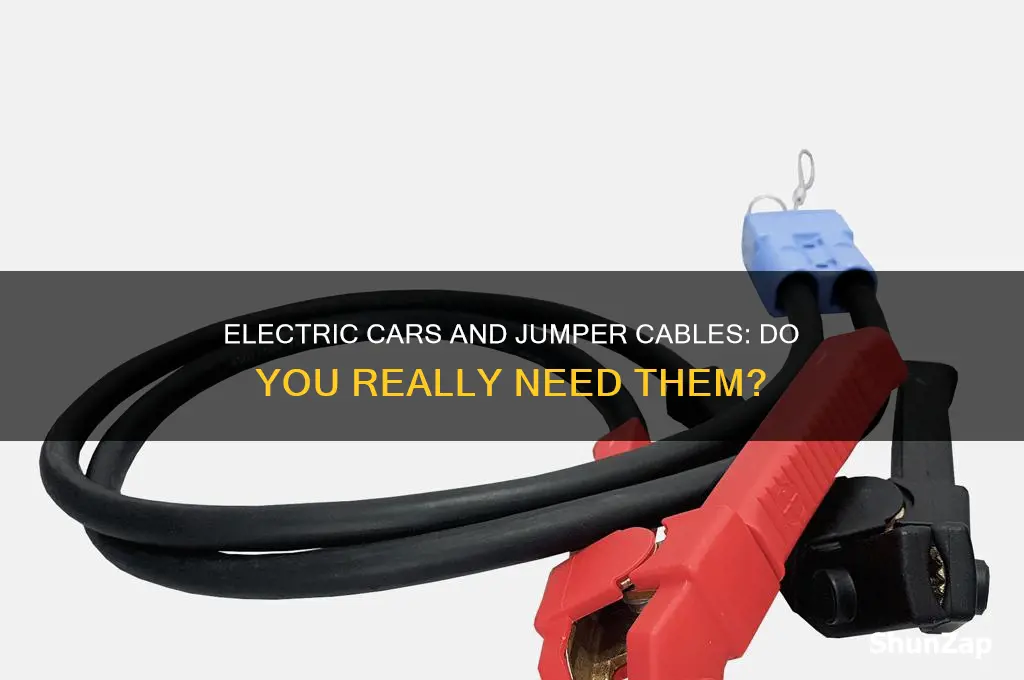do electric cars need jumper cables
