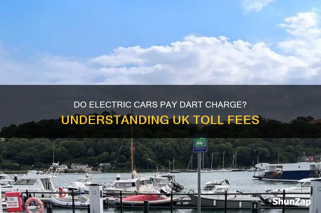 do electric cars pay dart charge