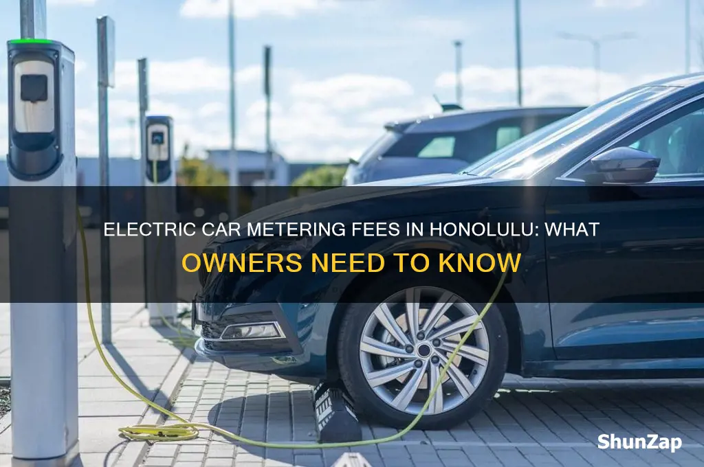 do electric cars pay for metering in honolulu