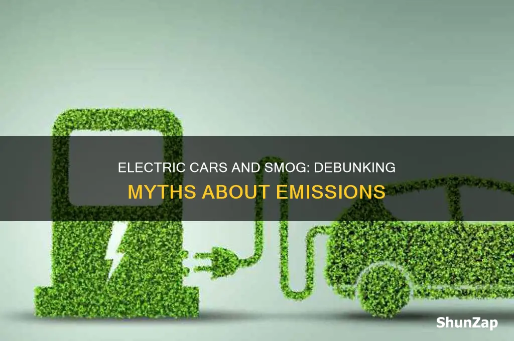 do electric cars release smog