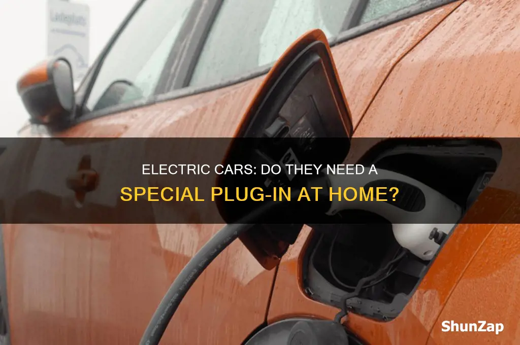 do electric cars require a special plug in