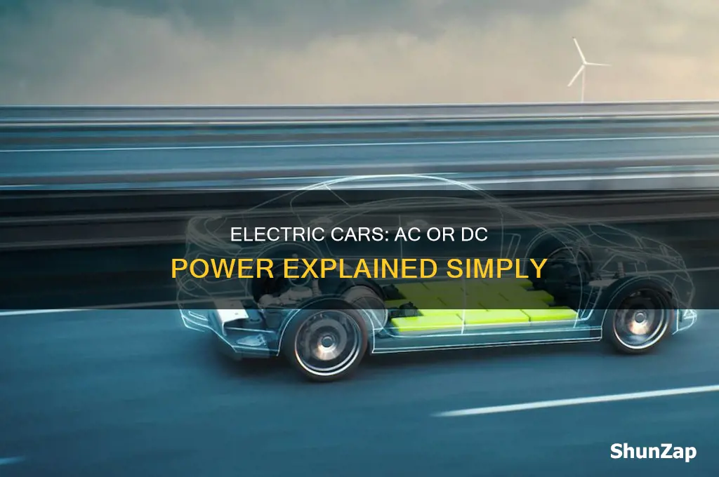 do electric cars run on ac or dc