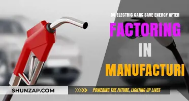 Electric Cars vs. Gasoline: Energy Savings Beyond Manufacturing Costs