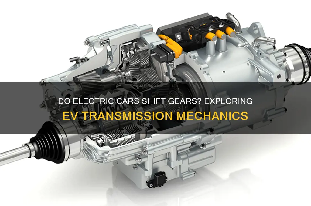 do electric cars shift