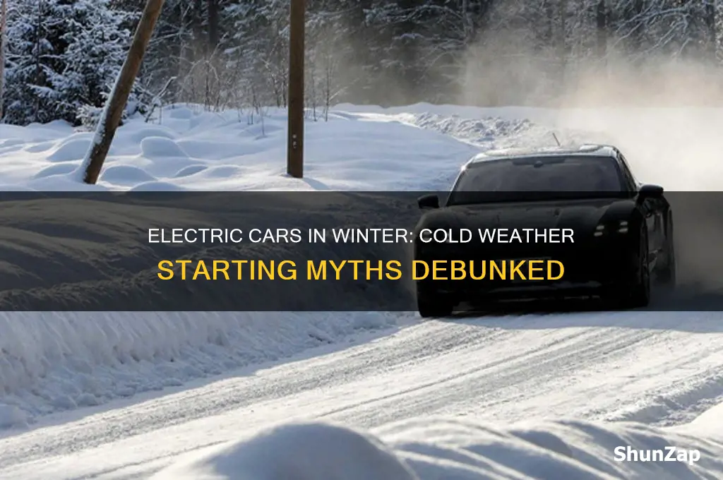 do electric cars start in the cold