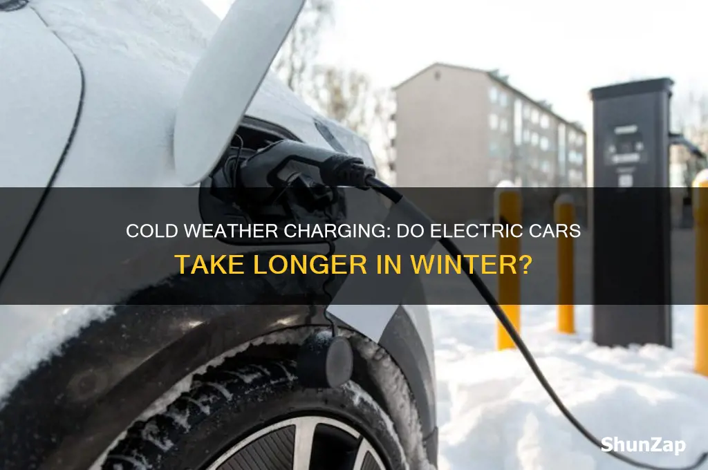 do electric cars take longer to charge in cold weather