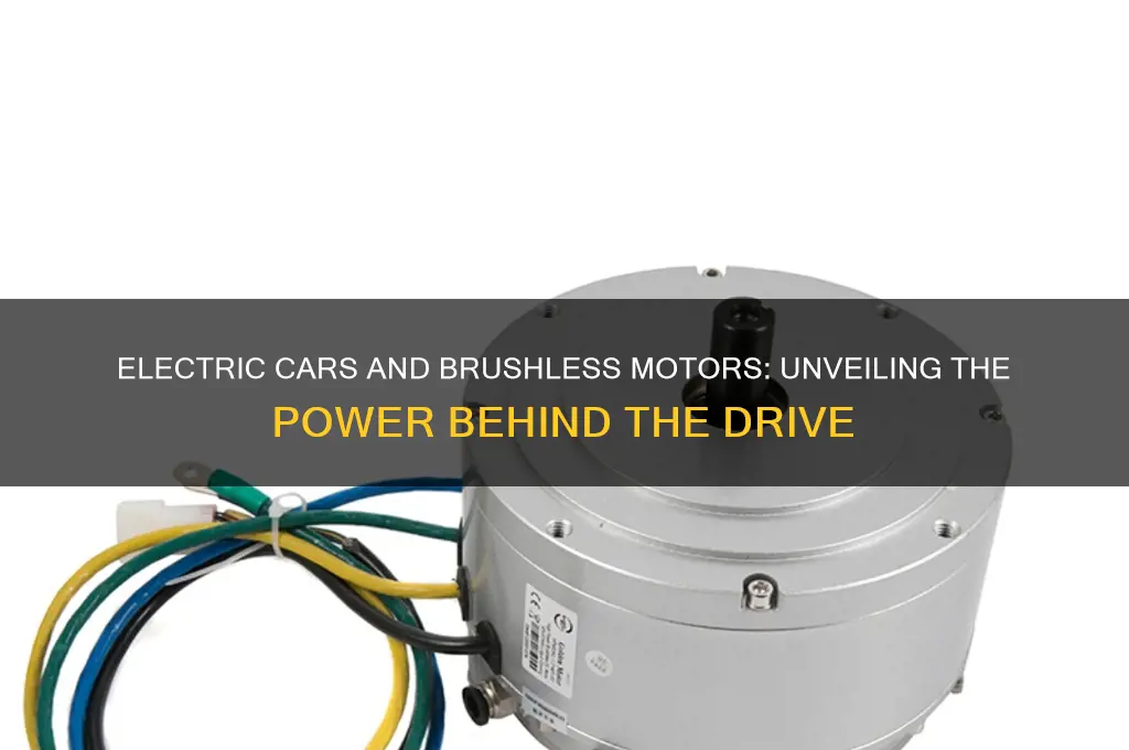 do electric cars use brushless motors