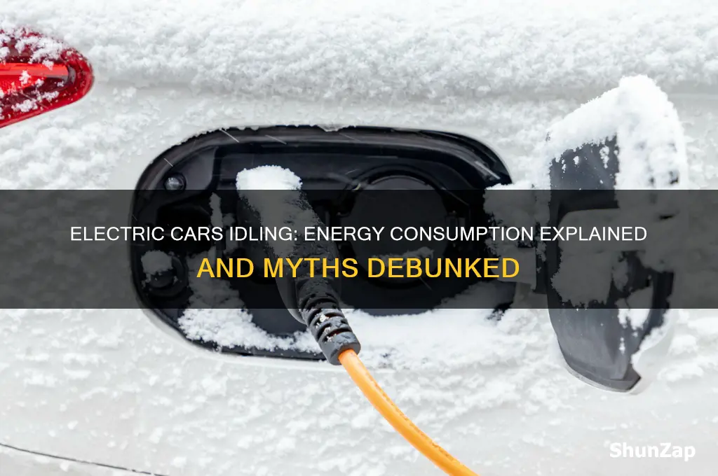 do electric cars use energy when idling