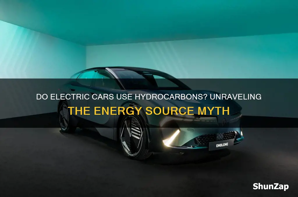 do electric cars use hydrocarbons
