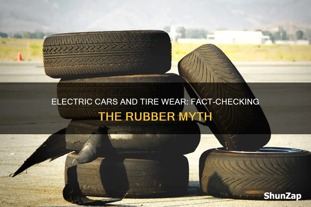 do electric cars use more tires