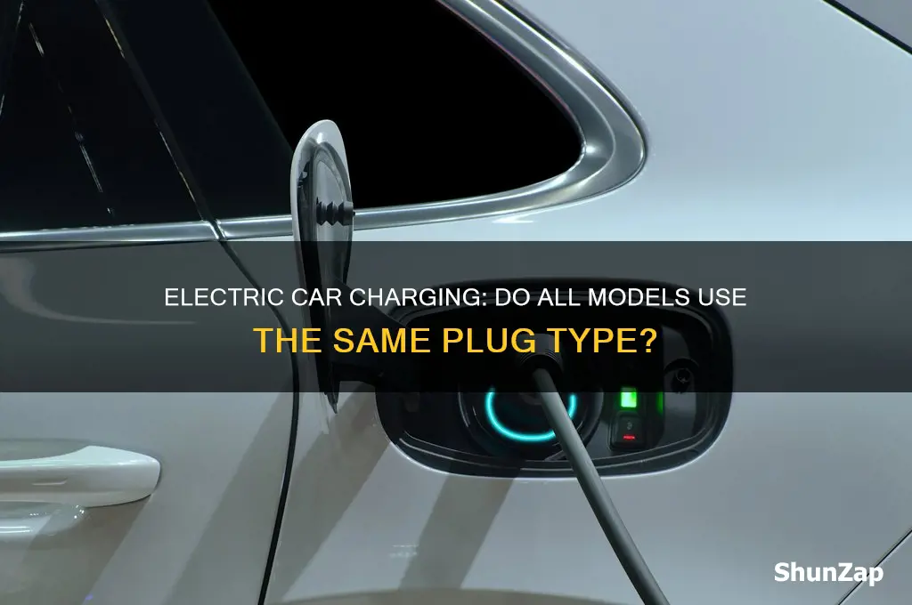do electric cars use the same plug