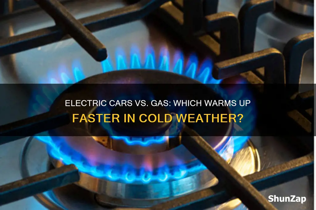 do electric cars warm up faster