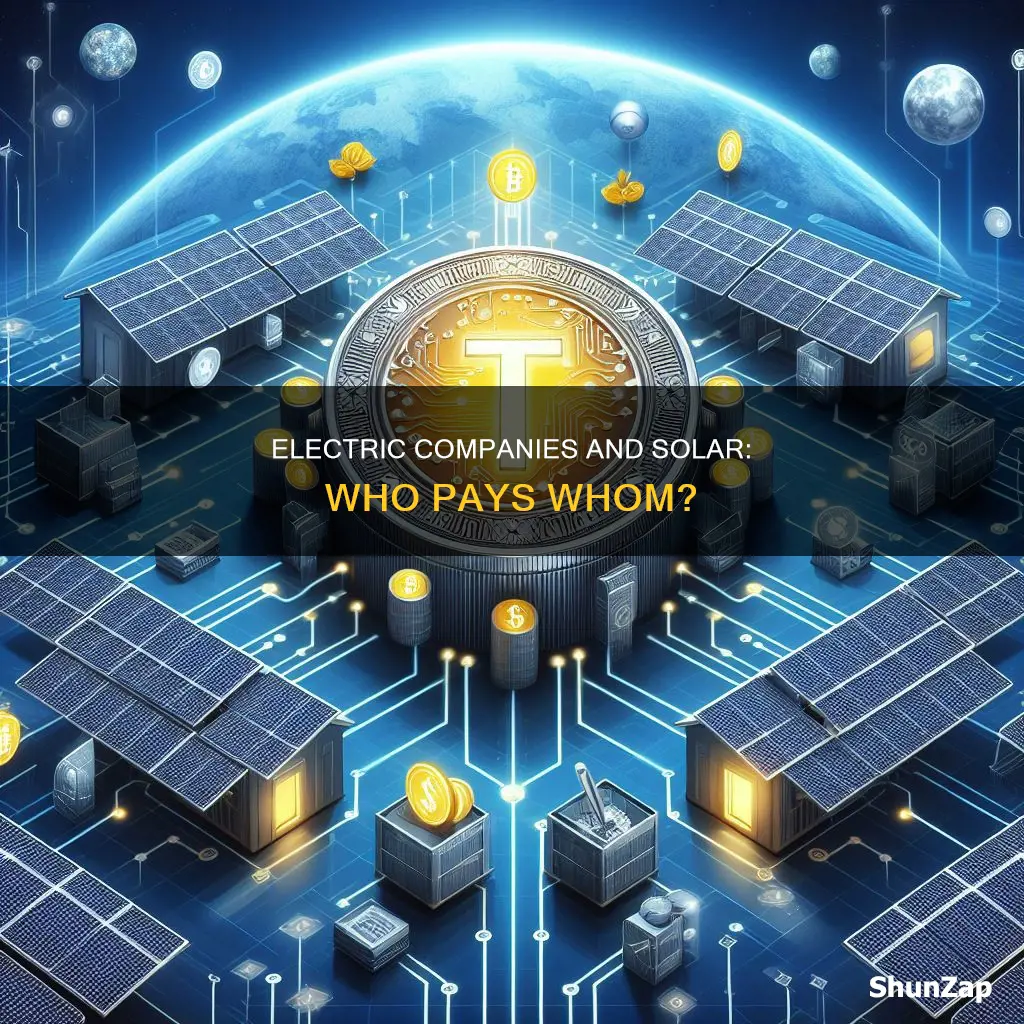 do electric companies have to pay for solar