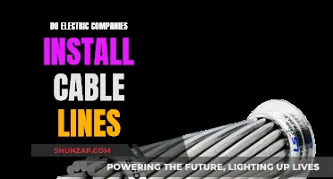 Electric Companies: Cable Line Installation Services?