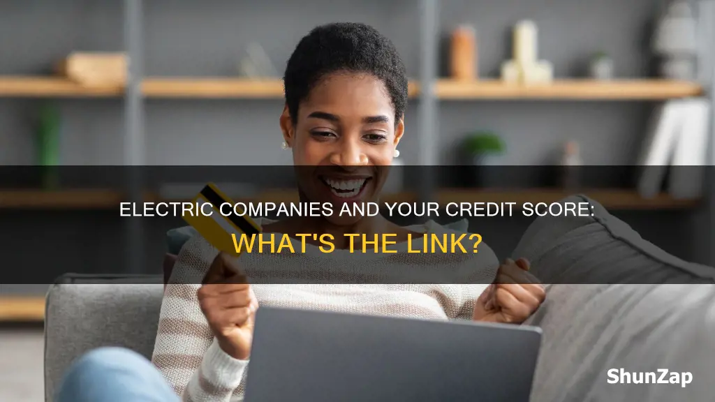 do electric companies pull your credit score
