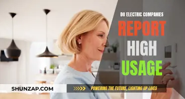 Electric Company Reporting: High Usage and Your Privacy