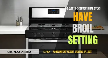 Electric Conventional Ovens: Do They Broil?