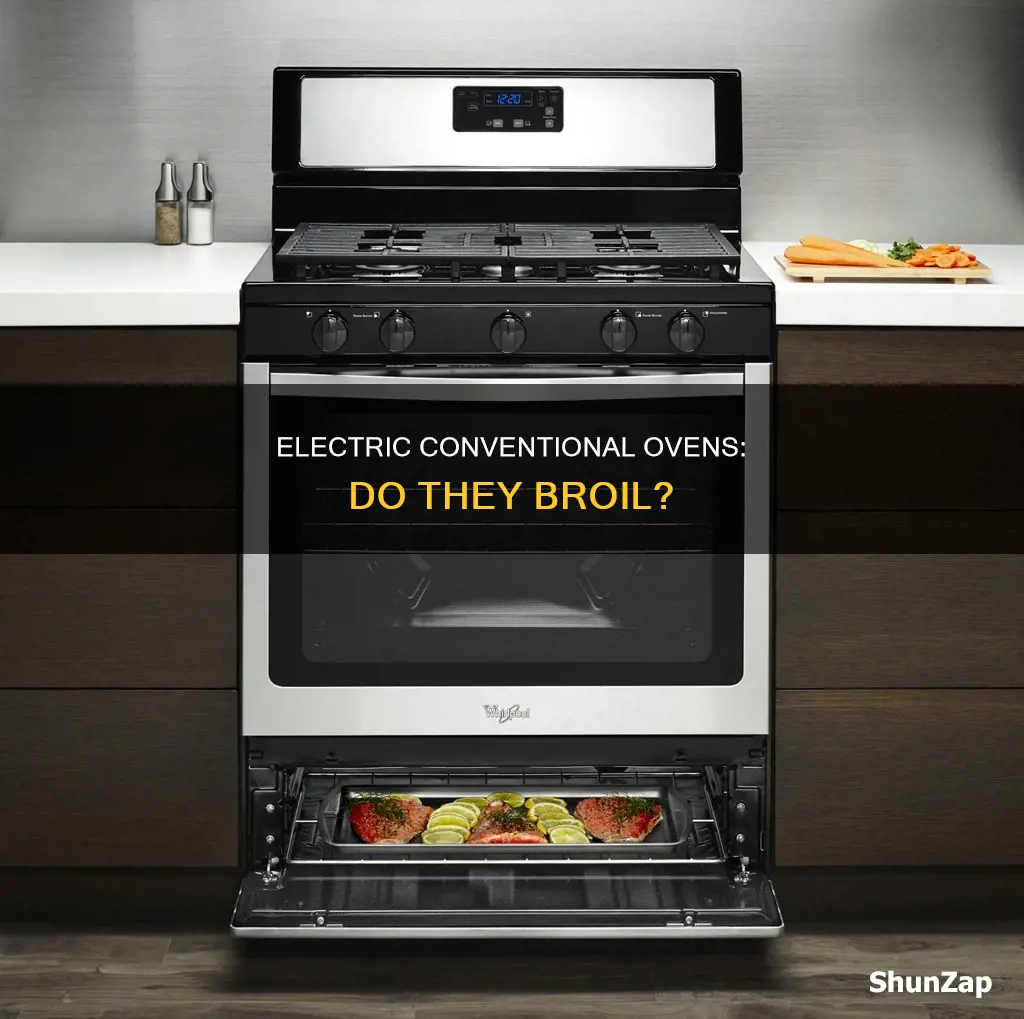 do electric conventional ovens have broil setting