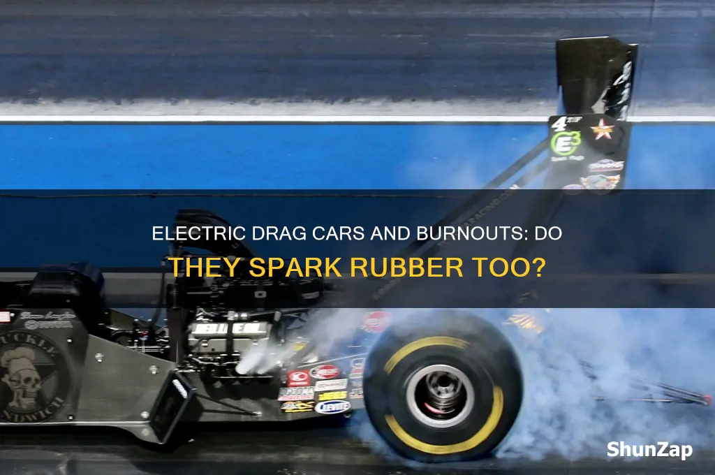 do electric drag cars do burnouts