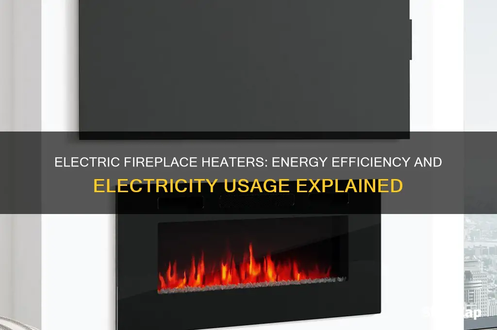 do electric fireplace heaters use a lot of electricity