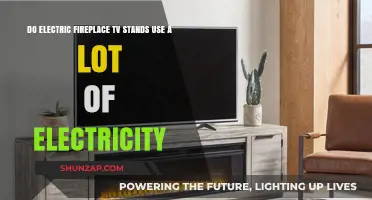 Electric Fireplace TV Stands: Energy Efficiency and Electricity Usage Explained